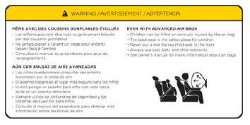 Guidelines for Seating Children