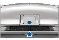 Installing Front License Plate Bracket