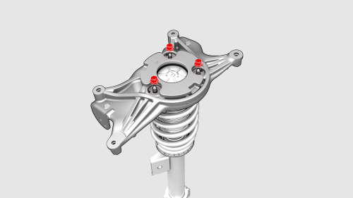 Front Upper Control Arm (FUCA) Mount - LH - Remove