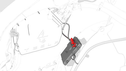 Harness - Charge Port to HV Battery (Three-Phase) - Install