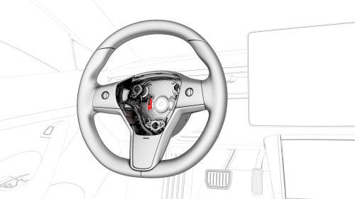 Switch - Steering Wheel - LH (Remove and Replace)