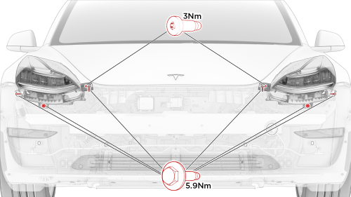 Headlight - LH- Install