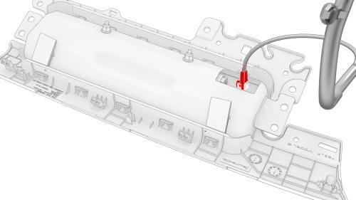 Cover - Airbag - Knee - Front Passenger (Remove and Replace)- Install