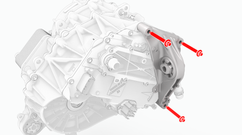 Mount - Front Drive Unit - LH (Remove and Replace)