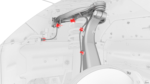 Sensor - Wheel Speed - ABS - Front - LH (Remove and Replace)