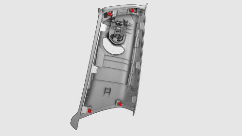 Sensor - Airbag - B-Pillar - LH (Remove and Replace)