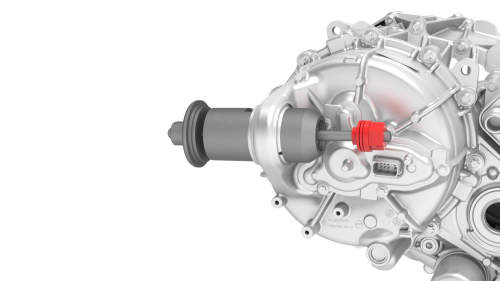 Apply torque only to the nut highlighted red 