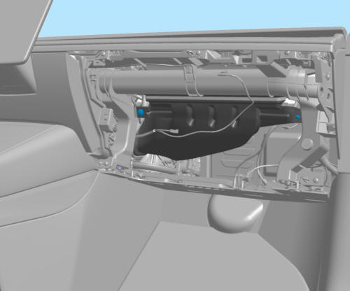 Duct - Air Wave - RH (Remove and Replace)