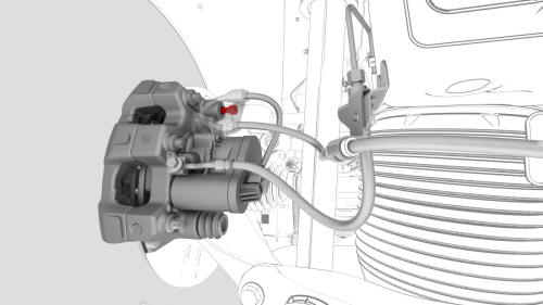 Brake Pad Kit - Rear (Sport Brakes) - Remove