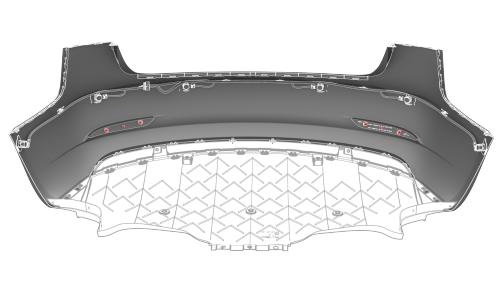 Fascia - Rear - Upper (Remove and Replace)