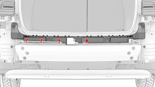 Bumper - Rear (Remove and Replace)