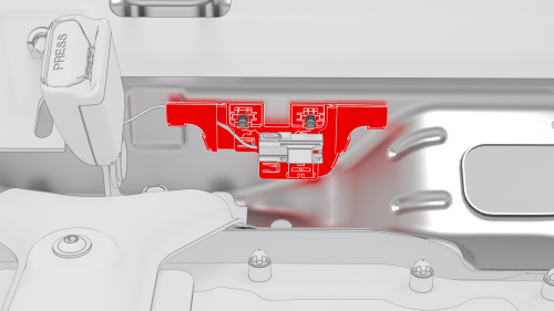 Buckle - 2nd Row - LH (Remove and Replace)