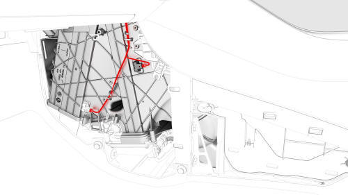 Sensor - Temperature - LH (Remove and Replace)