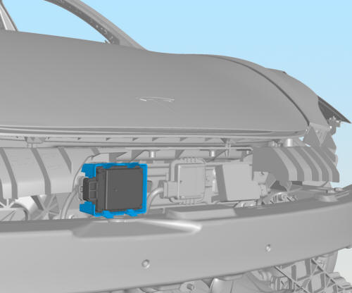 Sensor - Radar - Front (Remove and Replace)