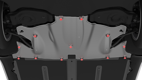 Panel - Aero Shield - Mid (Remove and Replace)