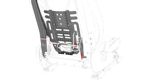 Foam - Backrest - Driver Seat (Remove and Replace)- Install