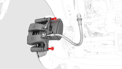 Brake Pad Kit - Rear (Base Brakes) (Remove and Replace)