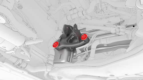 Isolator - Motor Mount - Front - LH (Remove and Replace)