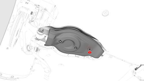 Cover - Rear Suspension - LH (Remove and Replace)