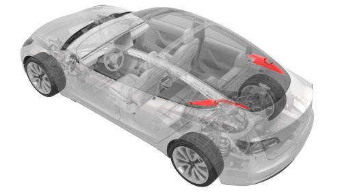 Trim - C-Pillar - Rear - LH (Remove and Replace)