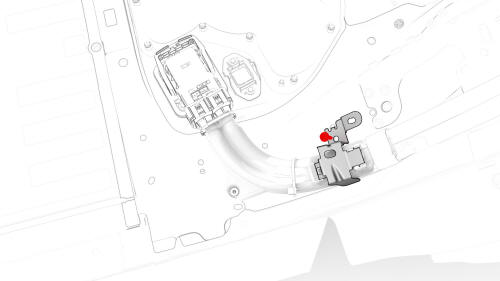 Harness - Charge Port to HV Battery (Single-Phase) (Remove and Replace)