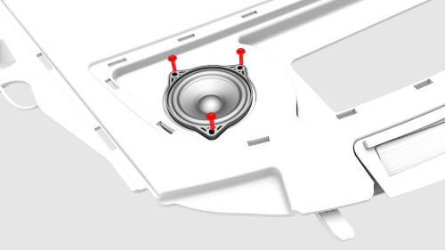 Speaker - Parcel Shelf - LH (Remove and Replace)