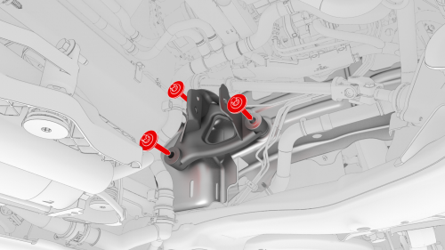 Isolator - Motor Mount - Front - LH (Remove and Replace)