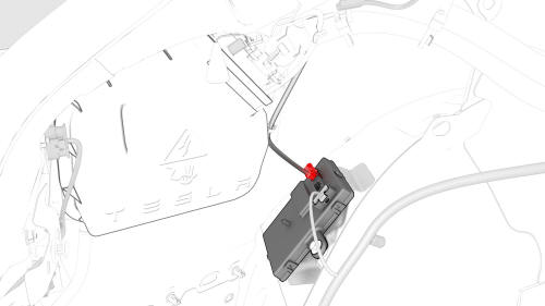 Harness - Charge Port to HV Battery (Single-Phase) (Remove and Replace)