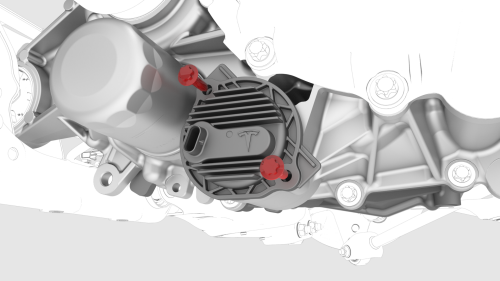 Oil Pump - Rear Drive Unit (Remove and Replace)