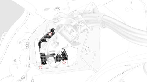 Door Assembly - Charge Port (China) - Install