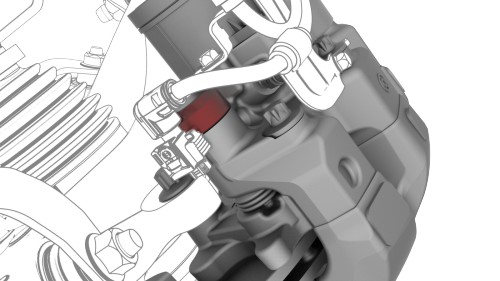 Brake Pad Kit - Rear (Sport Brakes) - Install
