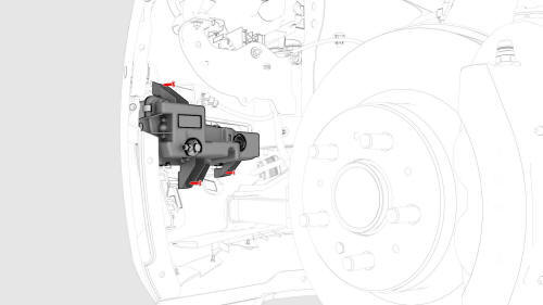 Light - Turn Signal / Fog - Front - LH (Remove and Replace)