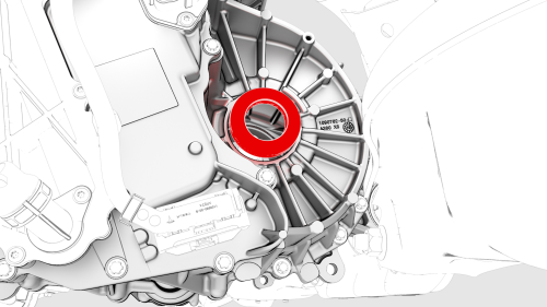 Seal - Oil - Differential to Halfshaft - Rear Drive Unit - LH (Remove and Replace)