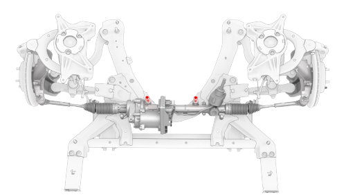 Steering Rack (Dual Motor) (Remove and Replace)