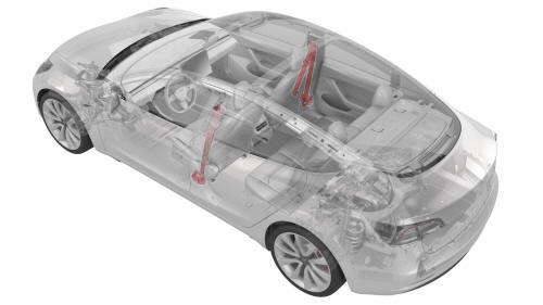 Seatbelt - 1st Row - LH (Remove and Replace)