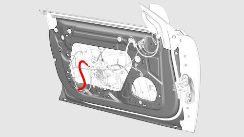 Latch - Door - Rear - LH (Remove and Replace)