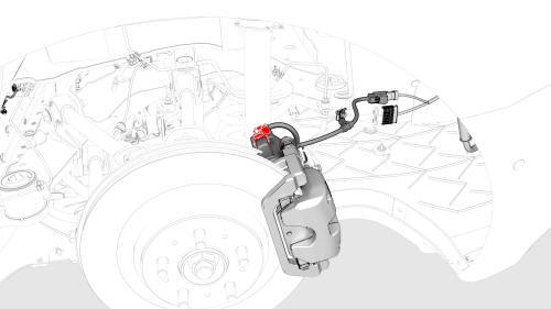 Brake Rotor - Rear - LH (Remove and Replace)