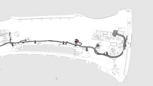 Sensor - Parking Distance - Front - Each (Remove and Replace)