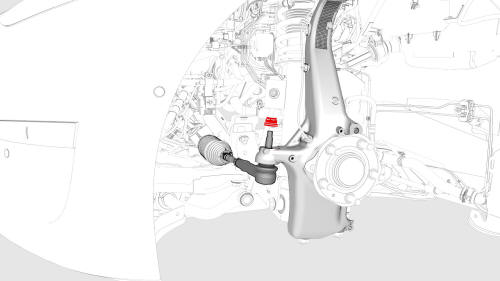 Tie Rod End - LH (Remove and Replace)