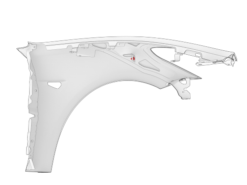 Fender Assembly - Front - LH (Remove and Replace)- Remove