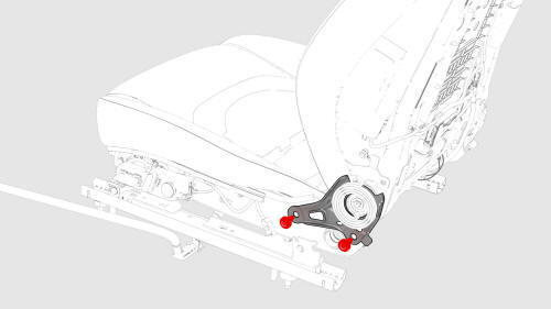 Foam - Cushion - Driver Seat (Remove and Replace)-Remove