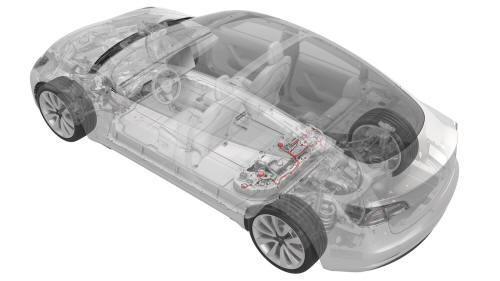 Harness - Penthouse - HV Battery (Remove and Replace)