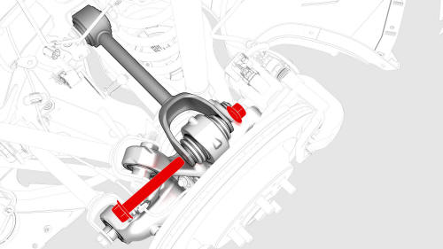 Halfshaft - Rear Drive Unit - LH - Install