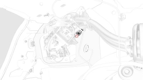 Harness - Charge Port to HV Battery (Single-Phase) (Remove and Replace)