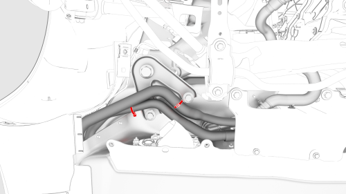 Vent Assembly - HV Battery - LH- Remove