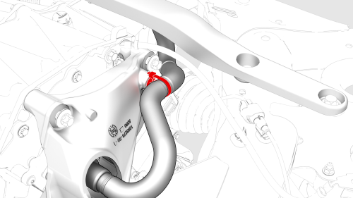 Mount - Rear Drive Unit - LH (Remove and Replace)