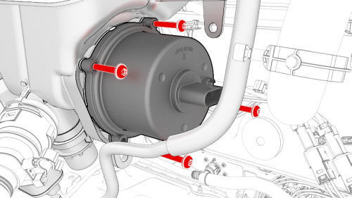 Coolant Pump - HV Battery- Install