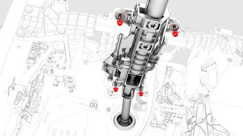 Beam - Cross Car (Remove and Replace)- Remove