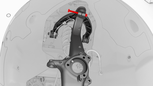 Knuckle - Suspension - Front - LH (Dual Motor) - Install