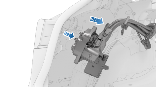 Harness - Charge Port to HV Battery (Three-Phase) - Remove